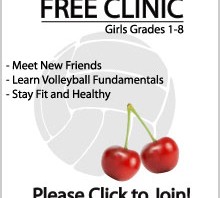 Cherry Hill Volleyball Club Free Clinic